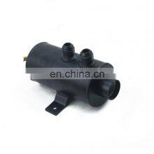 AUSO Aluminum Auto Parts AN10 Twin Port Tank Can Filter Oil Catch Tank Reservoir Breather thumbnail-5