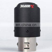 Car Exhaust Carbon Fiber Tail Throat Rear Diffuser With Tips For Audi A3 S3 A4 S4 A5 S5 A6 S6 A7 S7 A8 S8 thumbnail-4