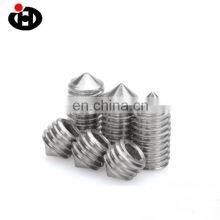 High Quality Stainless Steel GB78 Hex Socket Cone Point Screw thumbnail-5