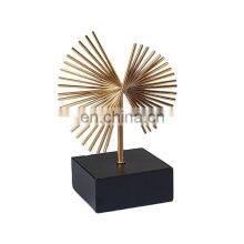 Abstract Golden Tabletop Home Decoration