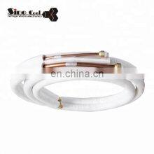 Zentralklimaanlage isolierte Kupferrohre PVC-beschichtete Kupferrohre Rohre mit Mutter Hohe Qualität thumbnail-3