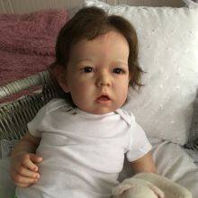 Factory Direct Sales Simulation Baby Reborn Doll 55cm Soft Sugar Gel Doll Custom Production of Various Sizes of Dolls thumbnail-2