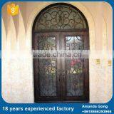 Durable In Use Wrought Iron Grill For Front Doors Sale thumbnail-6