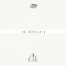 American Style Modern Decorative Wedding Decor Hotel Candle Hanging Iron Copper Pendant Light Led Chandelier thumbnail-4