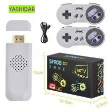 Sf900 Game Stick 4k Black Box 16 Bit Built In 5000 Games Retro Video Gaming Console Classic Tv Game For Sfc thumbnail-4