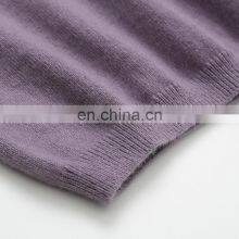 Super Soft 100% Cashmere Sweater for Women Custom Logo Knitted With Chinese Style Crew Neck Solid Pattern for Winter thumbnail-4