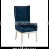 DC-169 High Wing Back Fabric Chair Elegant Design thumbnail-1