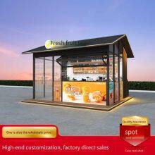 Manufacturer of Pre - Fabricated Vending Kiosks for Scenic Areas, Mobile Shops for Squares and Parks, and Selling Kiosks and Guard Booths at Subway Entrances thumbnail-2
