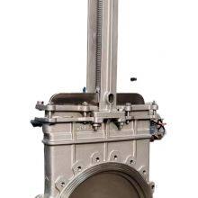 Stainless Steel Knife Gate Valve CF8 SS 303/304/316L/201 Pneumatic Petal Type 8 Inch DN200 Knife Gate Valve thumbnail-3