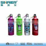 500ml Single Wall Stainless Steel Sports Water Bottle,201 or 304 Material