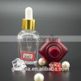 Blue Pink Yellow 30ml Square Glass Bottles With Childproof Caps for e Liquid thumbnail-1