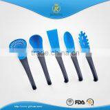 KITCHEN KING Fahsion Style Nylon Utensils Set With Plastic Holder FDA/LFGB Quality thumbnail-5