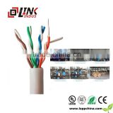 Indoor solid utp lan cable/data cable/4p twisted cat6 cable