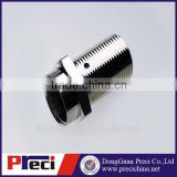 M23 IP68 Nickel plated connector brass screw