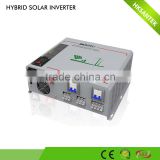hybrid off grid solar inverter combined with solar controller and ac battery battery 1000w to 6000w battery priority function