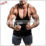 High Quality Wholesale Custom Printed Stringer Gym Vests for Men Quality Choice thumbnail-1