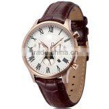 2015 Hot Stainless Steel Factory Autometic Movt Skeleton Men Watches