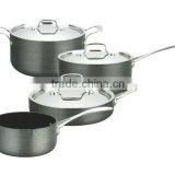 5PCS Aluminium Hard Anodized Non Stick Coating Cookware Set C1108
