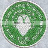 Wholesale Round Shape Cartoon Embroidery Badge,custom Embroidery Patch for Garment thumbnail-5