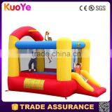 Amusing Basketball Court Type Inflatable Combo With Slide for Kids,inflatable Boucy House for Sale