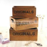 High quality carved small wooden boxes for sales