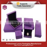 many colors high quality plastic with velvet jewel box