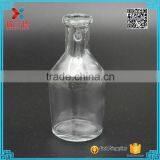 Wholesale Round Unique Clear Airtight Decorative Glass Wine Bottle 100ml thumbnail-3