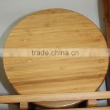 High Quality Bamboo Wood Round Food Serving Tray