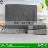 Manufacturer of 14S 100% Cotton Honeycomb Jacquard Bath Towels Special in Super Market 70x140cm 400g thumbnail-2