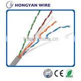 Fluke test passed 305m/roll 23awg copper utp cat6 cable