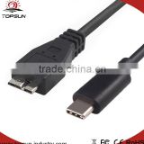 High Quality Type C USB-3.1 converter to microUSB male for Macbook