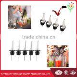 Best price metal wine bottle pourer, drip stop wine pourer