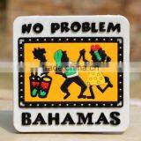 TOURIST SOUVENIR Rubber BAHAMAS FRIDGE MAGNET Full Colors Souvenir 3d Soft Pvc Fridge Magnet ----DH20468 thumbnail-1
