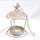 Vintage Wholesale Metal Garden Bird Feeder With Dome