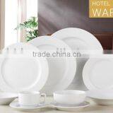 47pcs Porcelain Dinnerware Set ( Porcelain White Plain) SD117