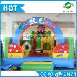 Popular 0.55mm PVC Mini Inflatables Amusements Park, Kids Inflatanble Cartoon Fun City for Sale