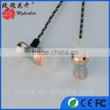 Stylish Snakeskin Cable Stainless Steel Earbuds Earphones thumbnail-2