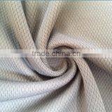 100% Polyester Weft Knitting Bird Eye Fabric Quick Dry Function Bird Eyelet Sport Wear Fabric