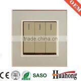 High Quality Gold Acrylic Wall Switch thumbnail-4