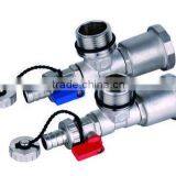 Brass End Piece With Air Vent and Water Release of Manifolds for Heating System ART.012010 thumbnail-1