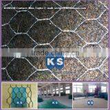 2x1x1m PVC Coated Three Twisted Hexagonal Wire Mesh In The Engineering(Own Factory)