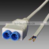 Round 9W/12W SMD LED Recessed Ceiling Panel Down Light Bulb Lamp Fixtures USA 2 Pin Male Plug Connector thumbnail-4