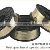 Brass Wire for zipper parts garment accessories stopping wires