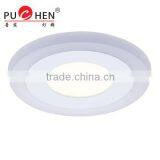 round acrylic 6w 4200K led panel light with side light white color