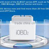 Xtool IOBD2 OBD2 Bluetooth Adapter Compatible With Free OBD2 Software ELM327