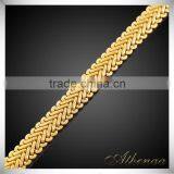 18k Gold Vacuum Plated Regular Copper Bracelet Jewelry thumbnail-2