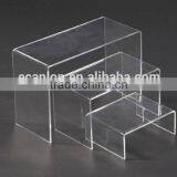U Shape Transparent PMMA Shoe Display Stands thumbnail-1