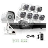 Zmodo 8 ch Simplified POE P2P 720p NVR Kits With Security POE IP Camera