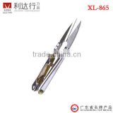 { XL-865 } 10.8cm# High quality black handle tungsten carbide scissors