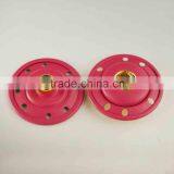 Perfect Custom Two Parts Spray Paint Buckle Snao Paint Button thumbnail-3